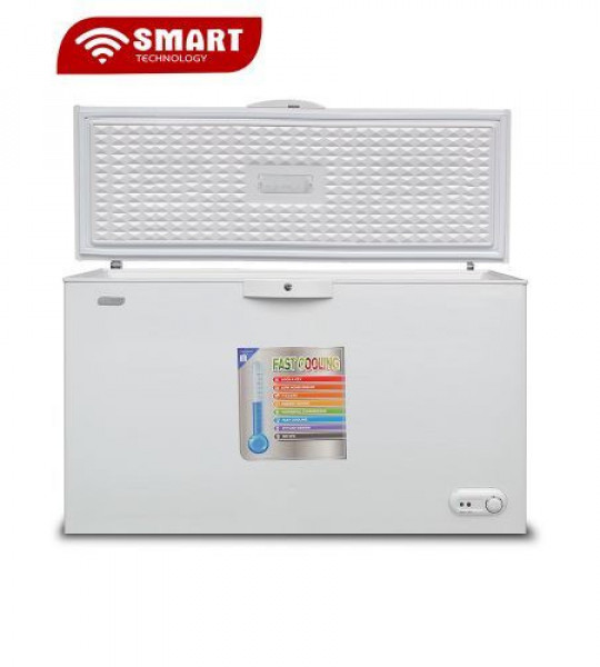SMART TECHNOLOGY CONGELATEUR COUCHER - 280L - VITRE - STCC-320V