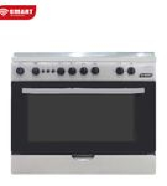 CUISINIERE SMART 5 FEUX  INOX 90X60 EGYPT - STT-6090F - Gros électroménager