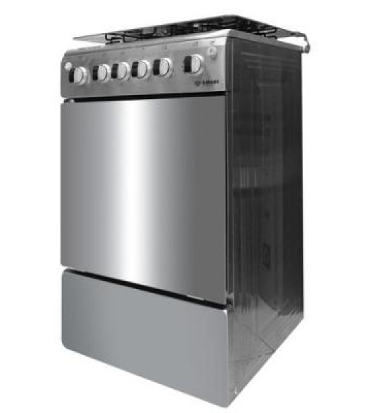 CUISINIERE SMART 4 FEUX INOX AUTOMATIQUE - STC-5050I - Gros électroménager