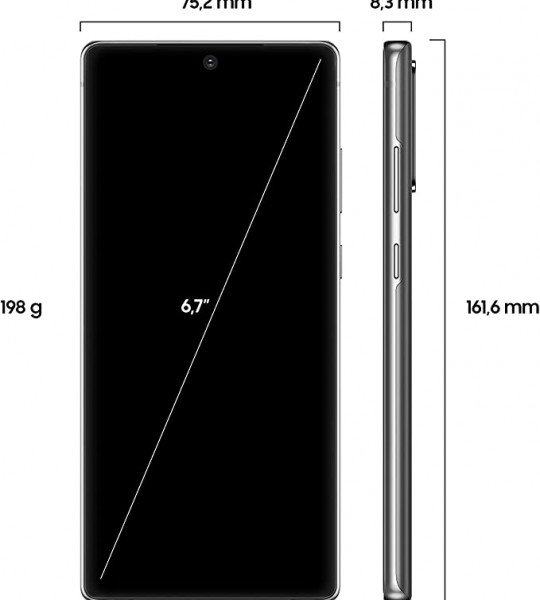 SAMSUNG NOTE 20 8G RAM 256 4G