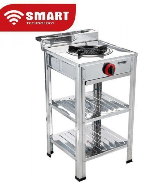RECHAUD SMART 1 FEUX INOX AVEC ETAGERE  (STC-1000) - STC-1000 - Gros électroménager