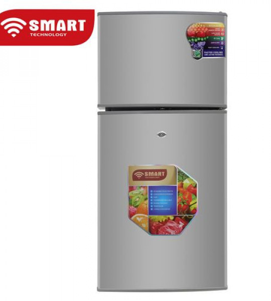 SMART TECHNOLOGY REFRIGERATEUR DEUX BATTANTS-STR-135H -100 L - ARGENT