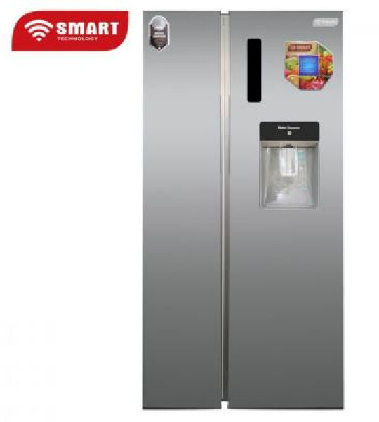 SMART TECHNOLOGY REFRIGERATEUR AMERICAIN DE LUXE - STR-5797M - 592L - GRIS - STR-5797 - Gros électroménager