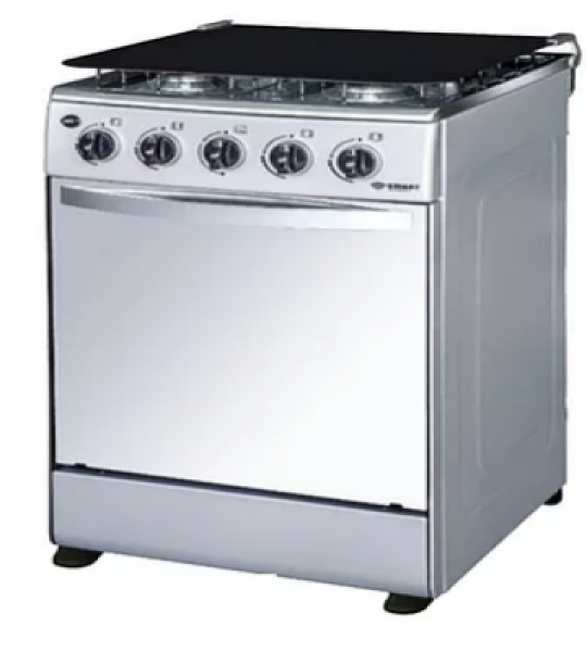 CUISINIERE SMART 4 FEUX INOX 50X50 - STC-5050SK - Gros électroménager