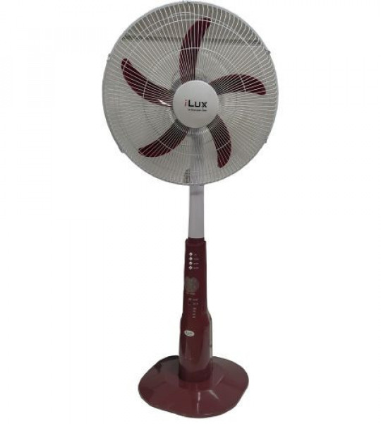ILUX VENTILATEUR RECHARGEABLE 18 POUCES – 5 HELICES FAN – LXF-18477 - LXF-18477 - Ventilateurs