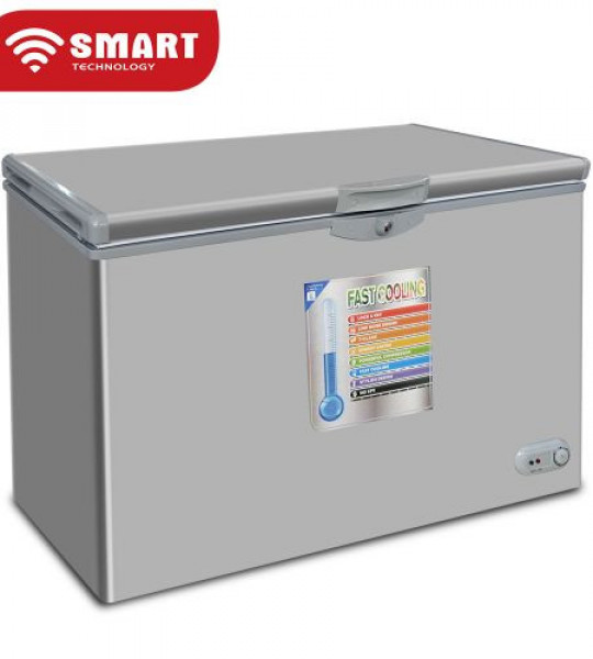 CONGELATEUR COFFRE STCC-385 - 327 L - GRIS/BLANC - STCC-385 - Gros électroménager