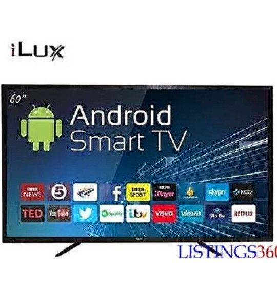 ILUX SMART TV LED ULTRA HD 60″ - REF: TV ILUX 60’’ Categorie: TV . Sous-Catégorie: TV ILUX - Télévisions