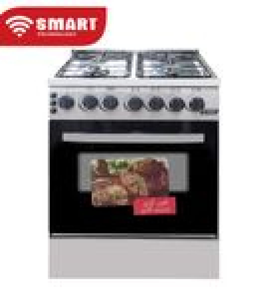 CUISINIERE SMART 4 FEUX INOX 60X60 EGYPT - STT-6060F - Gros électroménager