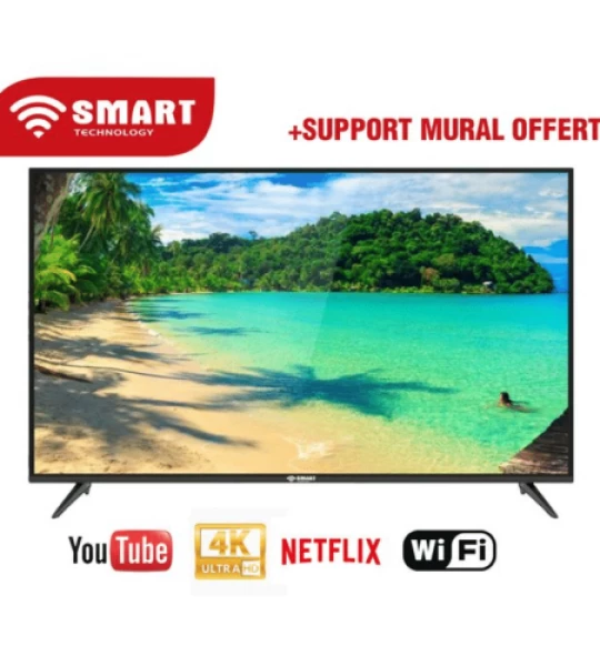 50" FHD SMART TV, T2 S2, NETFLIX LINUX - 50STT-5018SK - Télévisions